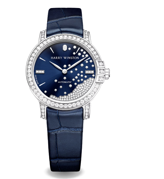 Harry Winston Diamond White Gold Timepiece