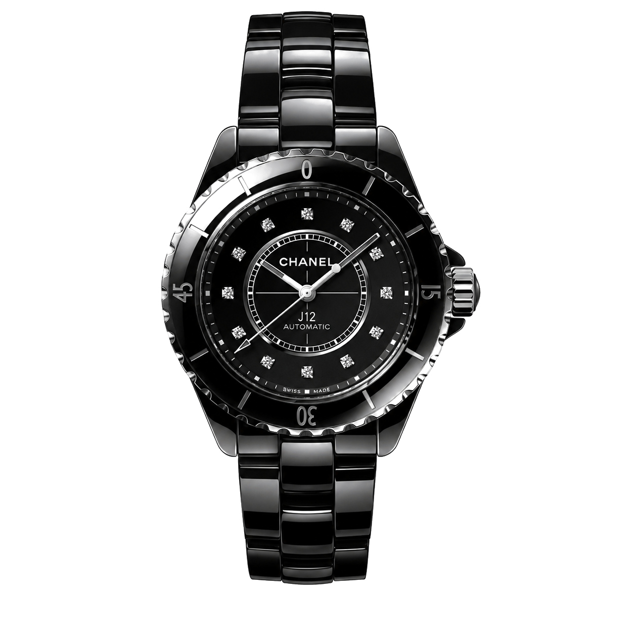 Chanel J12 Black Ceramic Watch